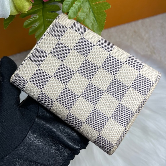 🌸Damier Azur Portefeuille Victorine Trifold Wallet - Picture 5 of 15